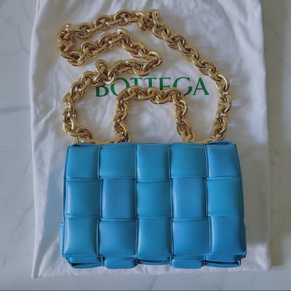 Bottega Veneta padded chain cassette- Like New - Picture 3 of 12